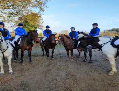 Girls team comes second in Tri Inter Schools Equestrian