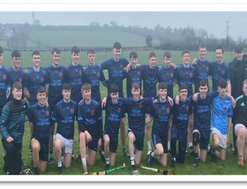 T.C.S SENIOR HURLERS ADVANCE TO LEINSTER FINAL!!